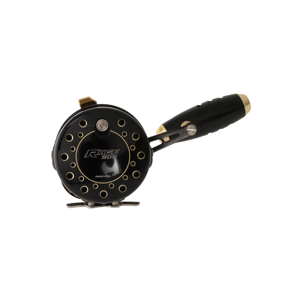 Maxel Rage 90N Narrow Jigging Reel Black/Gold