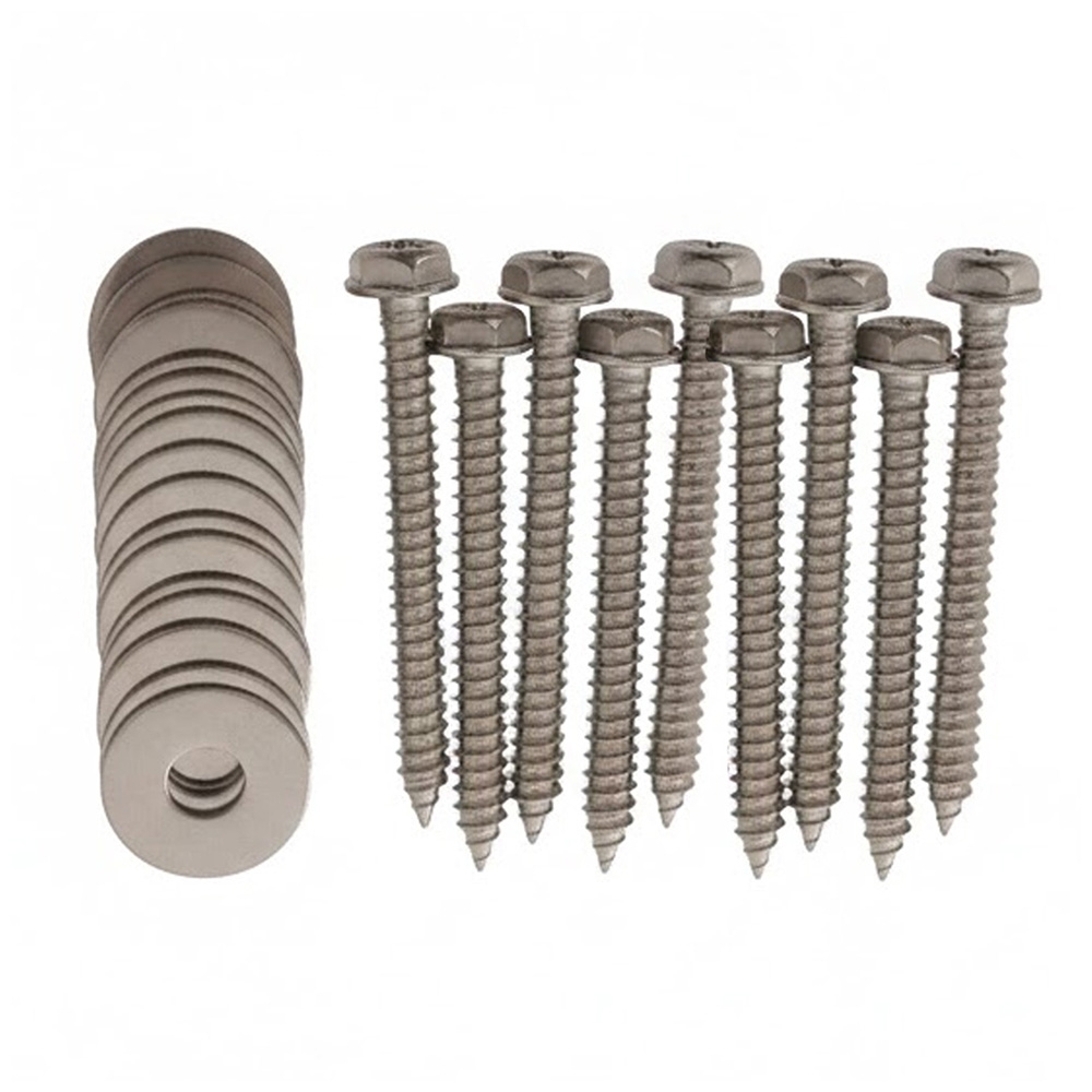 Dock Fender Kit with Mounting Hardware - Includes Corner Bumper & Straight Fender