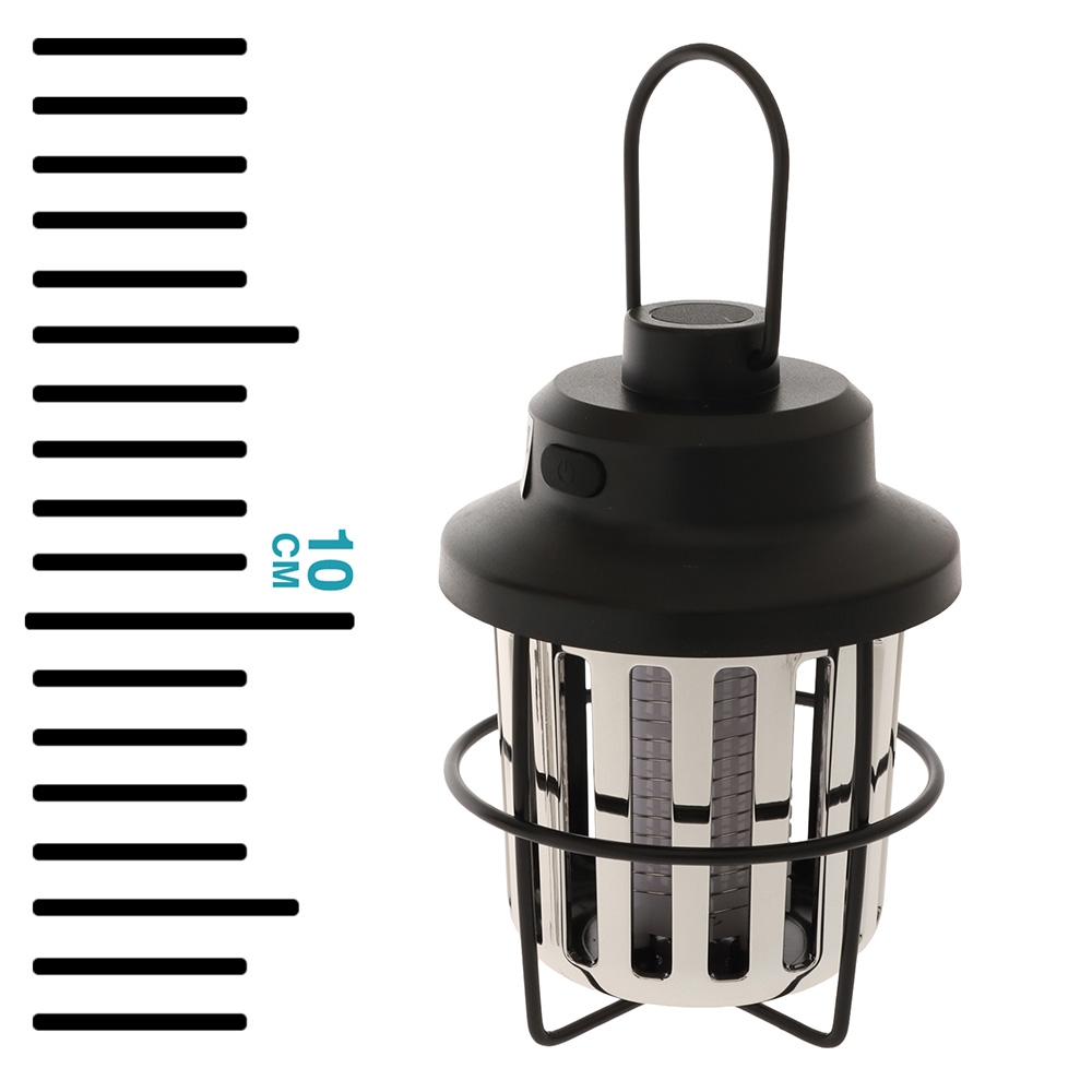 Rechargeable LED Flamelight Repeller Lantern with Mosquito Zapper 2.5W 5V