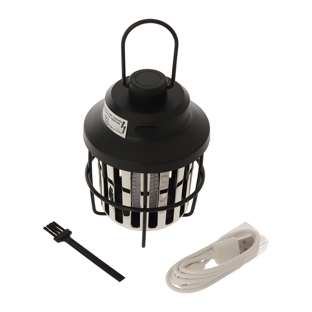 Rechargeable LED Flamelight Repeller Lantern with Mosquito Zapper 2.5W 5V