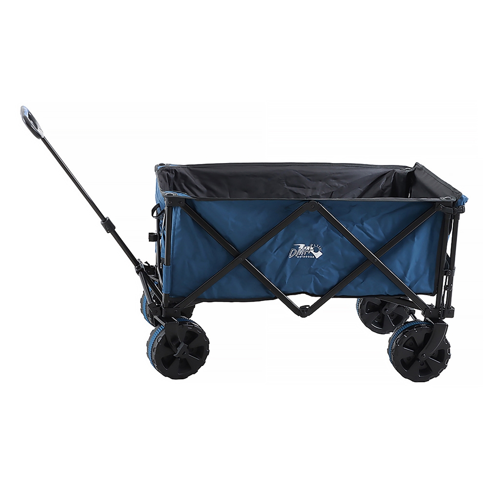 DMH Overlander XL Folding Wagon Trolley Cart - 150kg Capacity