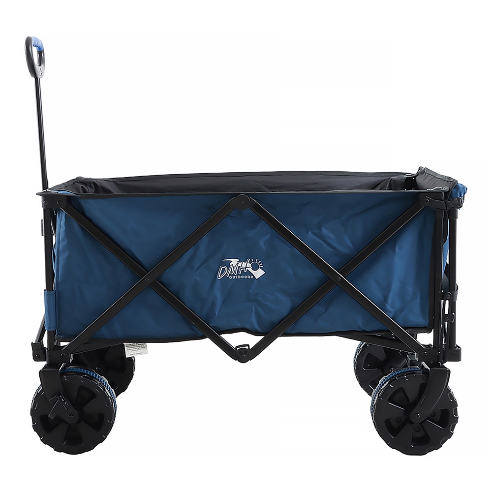 DMH Overlander XL Folding Wagon Trolley Cart - 150kg Capacity