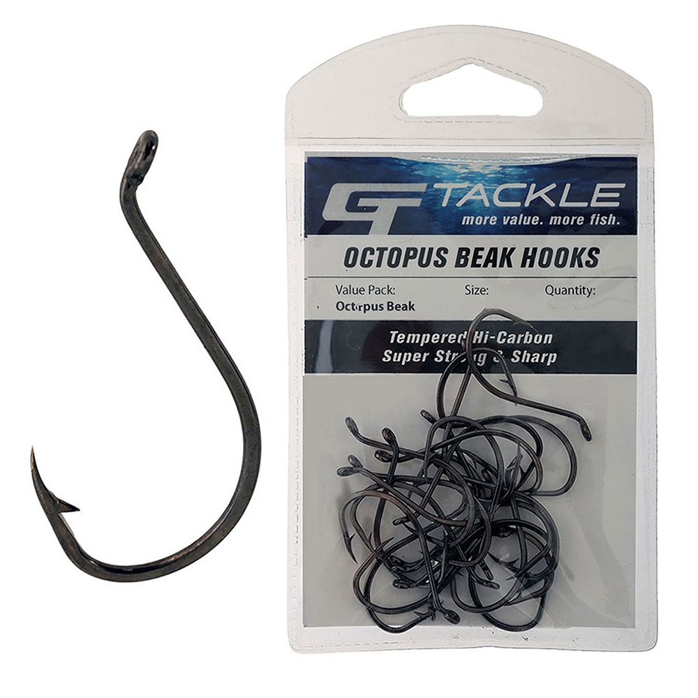 GT Tackle Hi-Carbon Octopus Hooks Value Pack 5/0 Qty 18