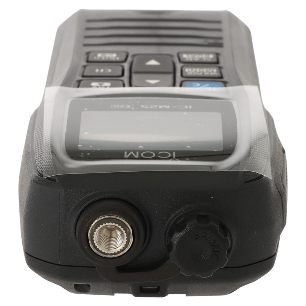 Icom IC-M25 EVO Floating Handheld VHF Radio with Eco Mode Black