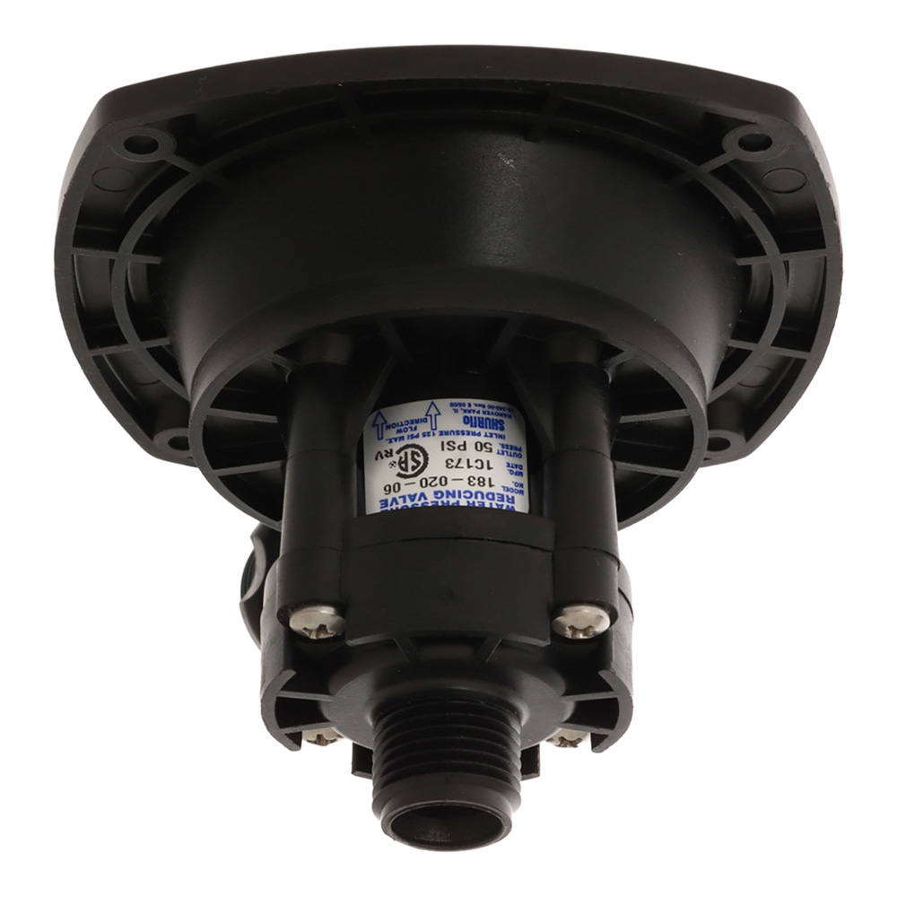 Shurflo Mains Water Inlet Pressure Regulator Black 50PSI