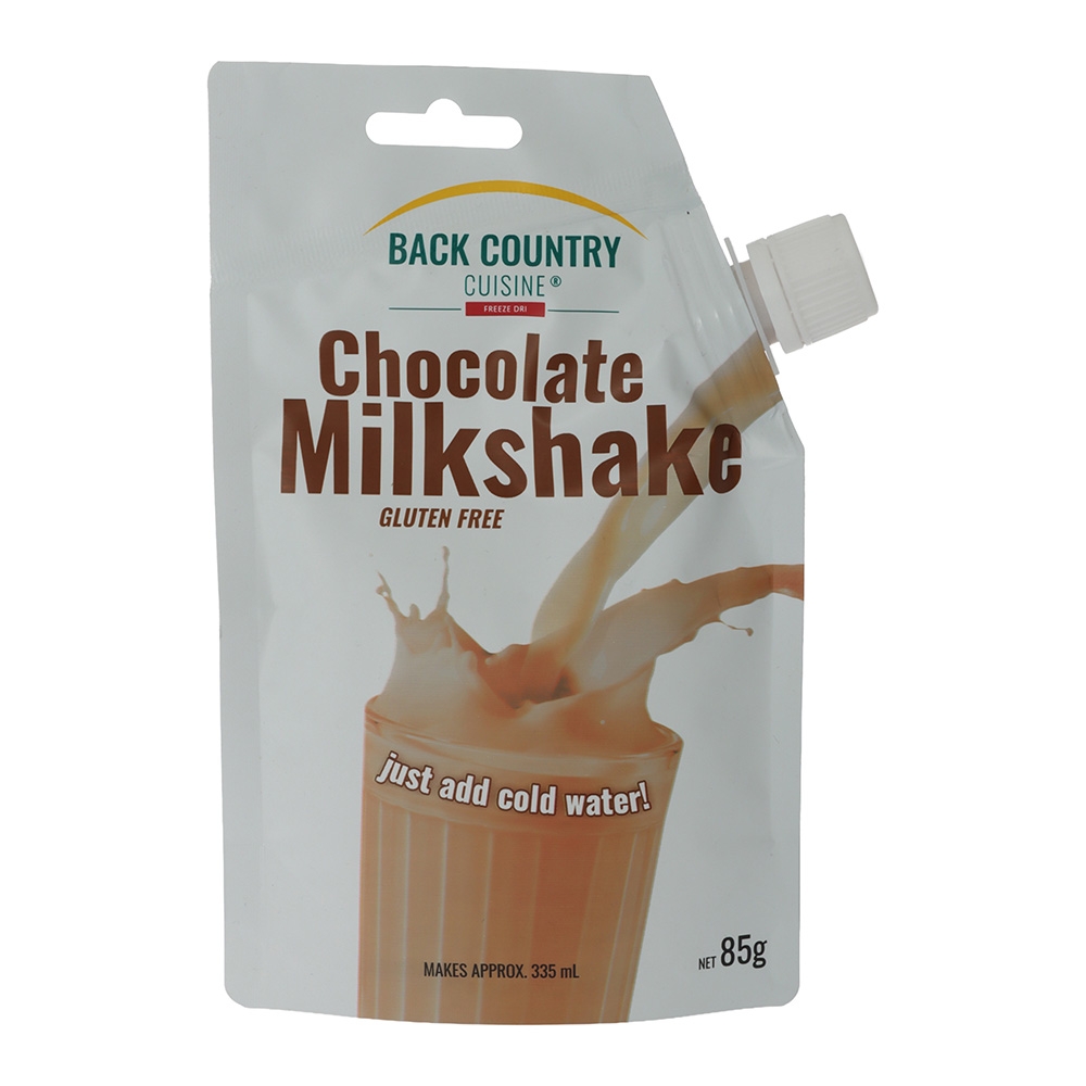 Back Country Cuisine Chocolate Milkshake Gluten-Free 85g