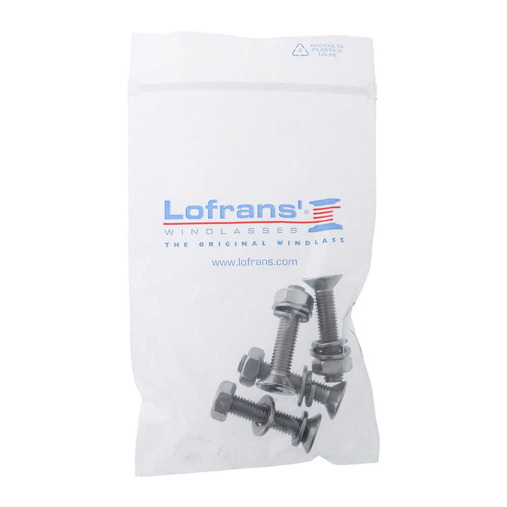 Lofrans Drum Winch with Installation Kit 1000W 12V 300mm