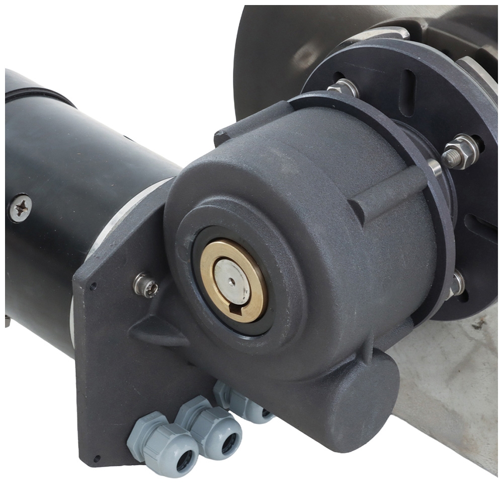 Lofrans Drum Winch with Installation Kit 1000W 12V 300mm