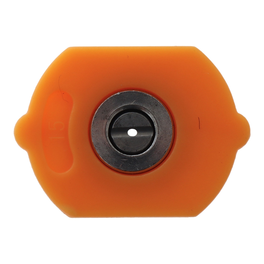 High-Reach Water Blaster Nozzle Tip 1/4-inch Quick-Connect Orange 2-Pack