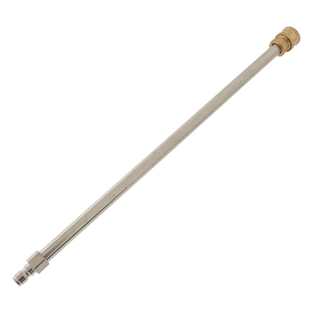 Stainless Steel Water Blaster Extension Wand with 1/4-inch Brass Quick-Connect