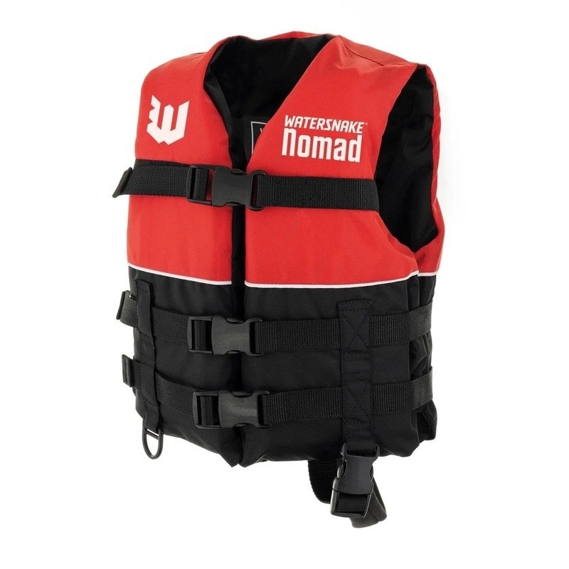 Watersnake Nomad Level 50 Adult PFD Life Jacket Red