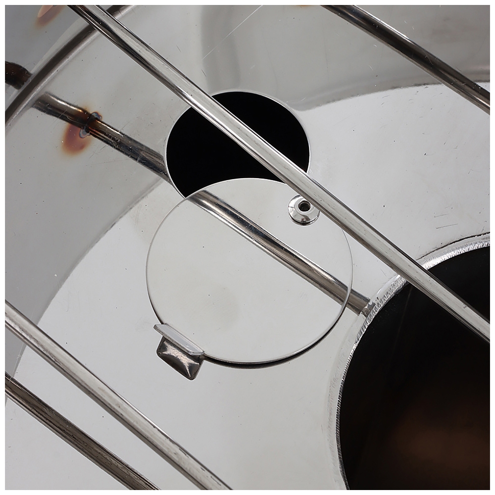 Rocket Boil 'N' Cook Wood Stove Dual Action Camping Cooker & Water Boiler 15L