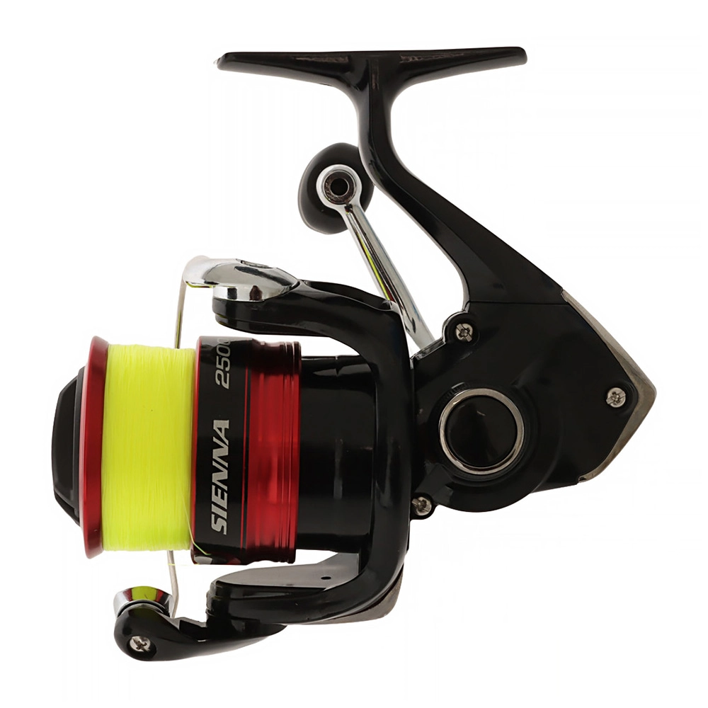 moulinet shimano sienna 2500 rd FG Spinning Reel New and improved Sienna rear drag reels offer anglers Shimano performance in an affordable and compact package Shimano Sienna 2500 FG Spinning