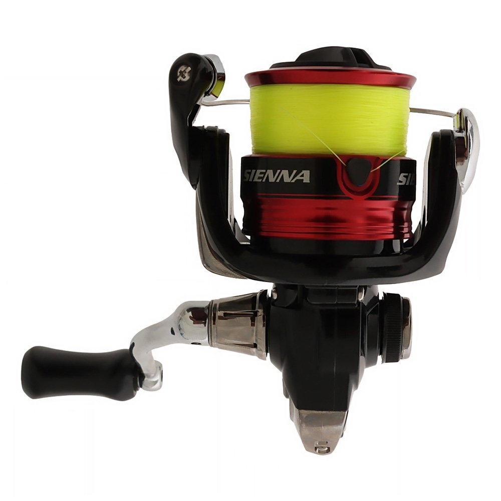 Shimano Sienna 2500 FG Pursuit Soft Bait Spin Combo incl Line 7ft 6kg 2pc
