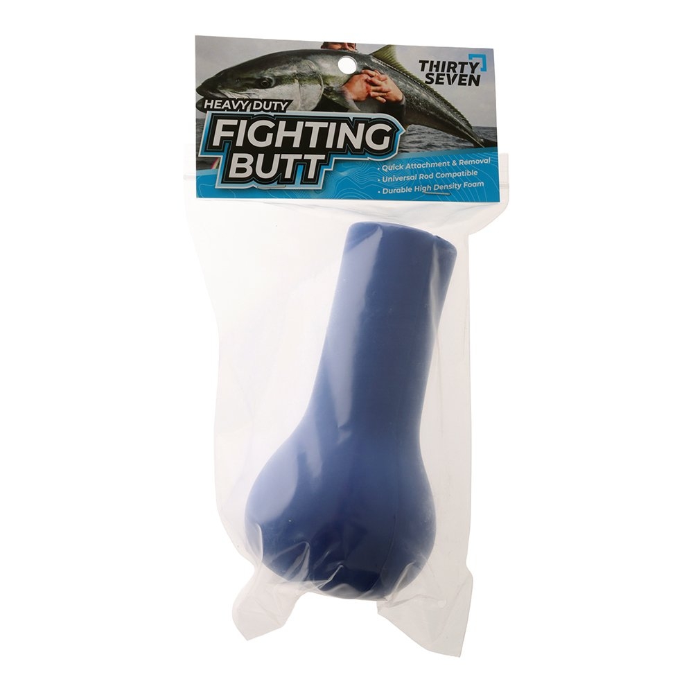 Thirty Seven All Species Fishing Rod Fighting Butt Cushion Blue