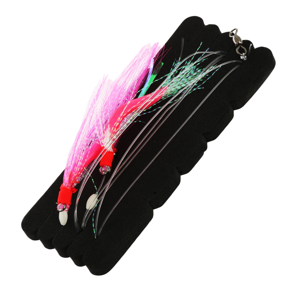 Blue Fox Flasher Rig Pink 6/0