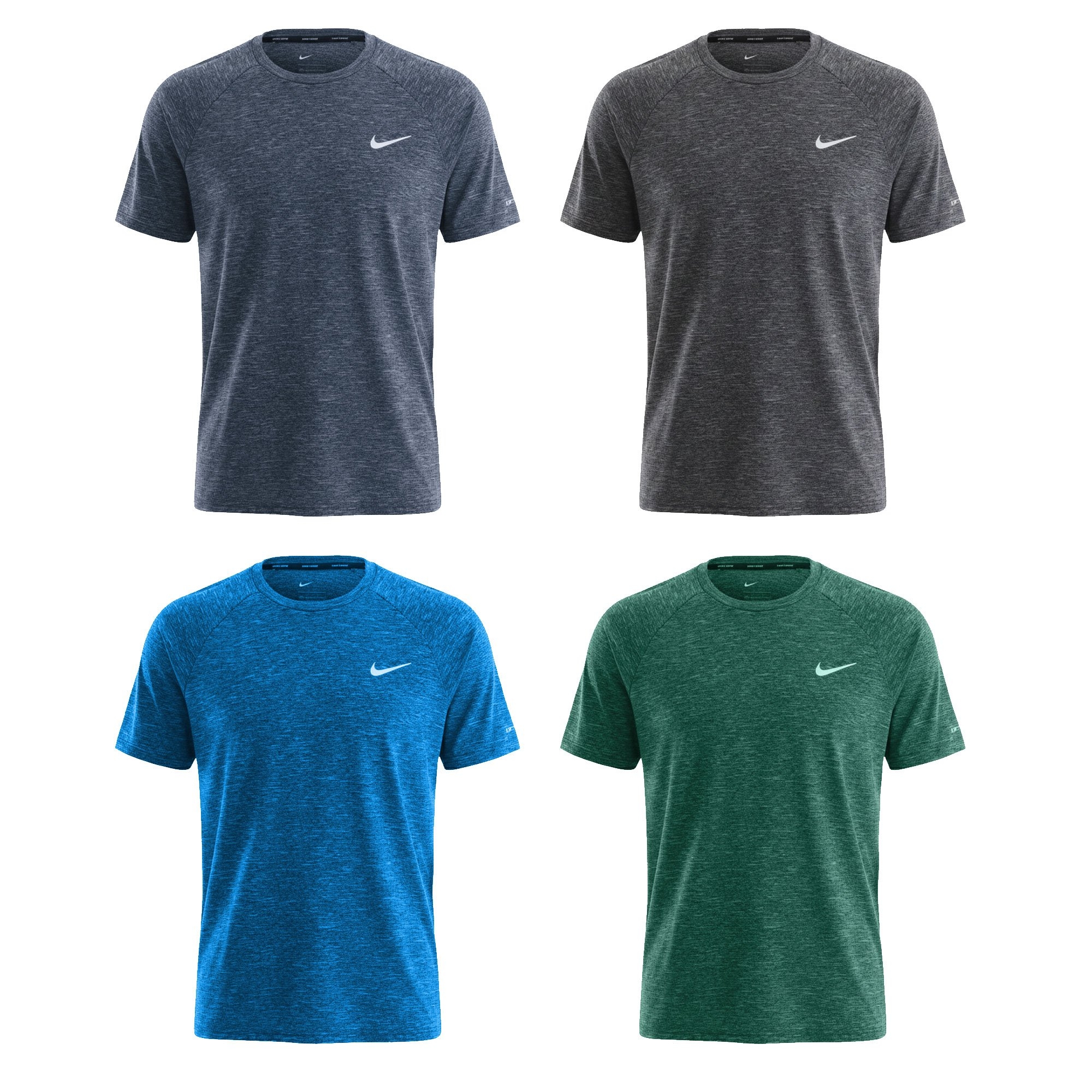 Nike Swim Essential Heather Hydroguard UPF40+ Mens Dri-Fit T-Shirt