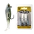 Storm Wildeye Swim Shad Rigged Soft Bait 8cm Qty 3 Baby Bass