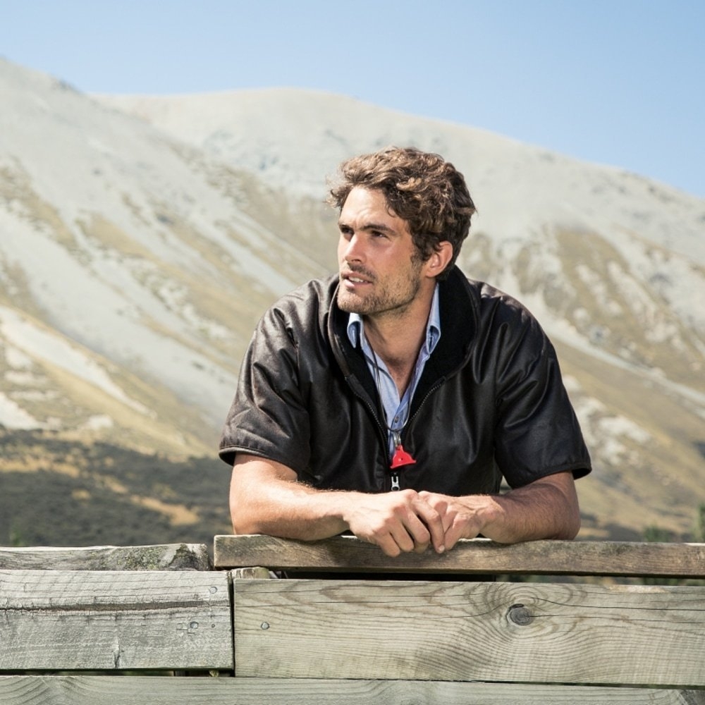 Styx Mill Oilskin Thermal-Lined Short Sleeve Jacket