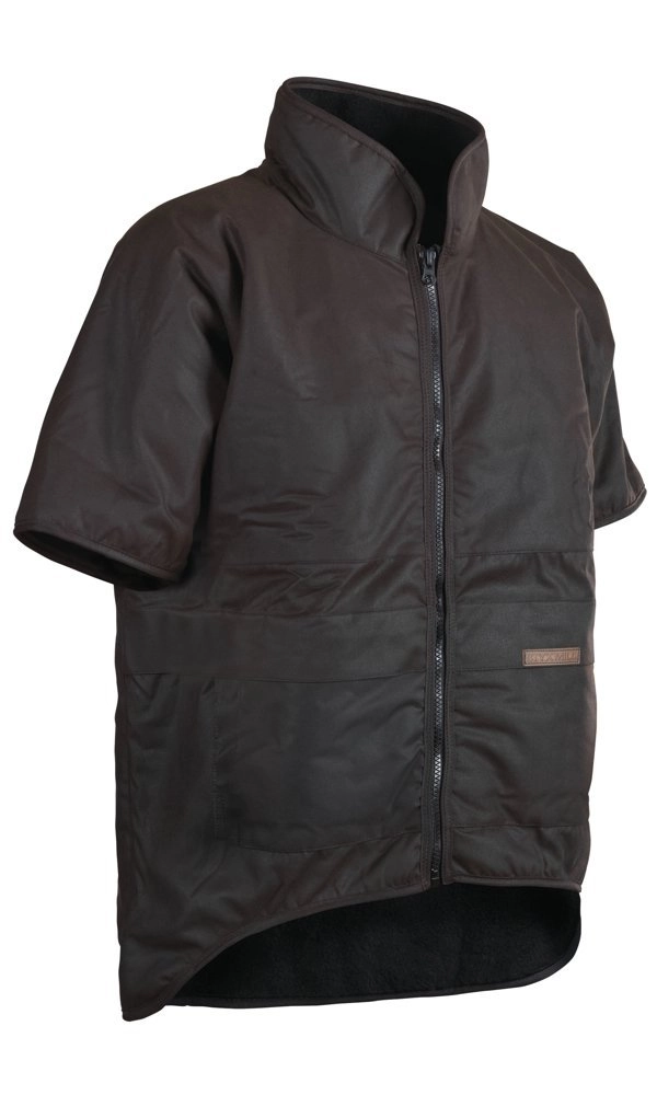 Styx Mill Oilskin Thermal-Lined Short Sleeve Jacket Styx Mill Oilskin Thermal-Lined Short Sleeve Jacket