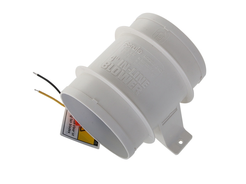 Rule 100mm 12v Inline Bilge Blower 240CFM
