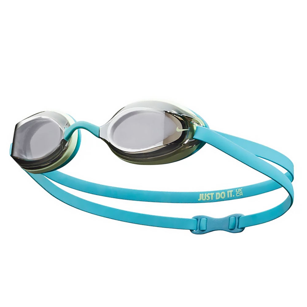 Nike Swim Legacy Comfort Swimming Goggles Dusty Cactus Blue