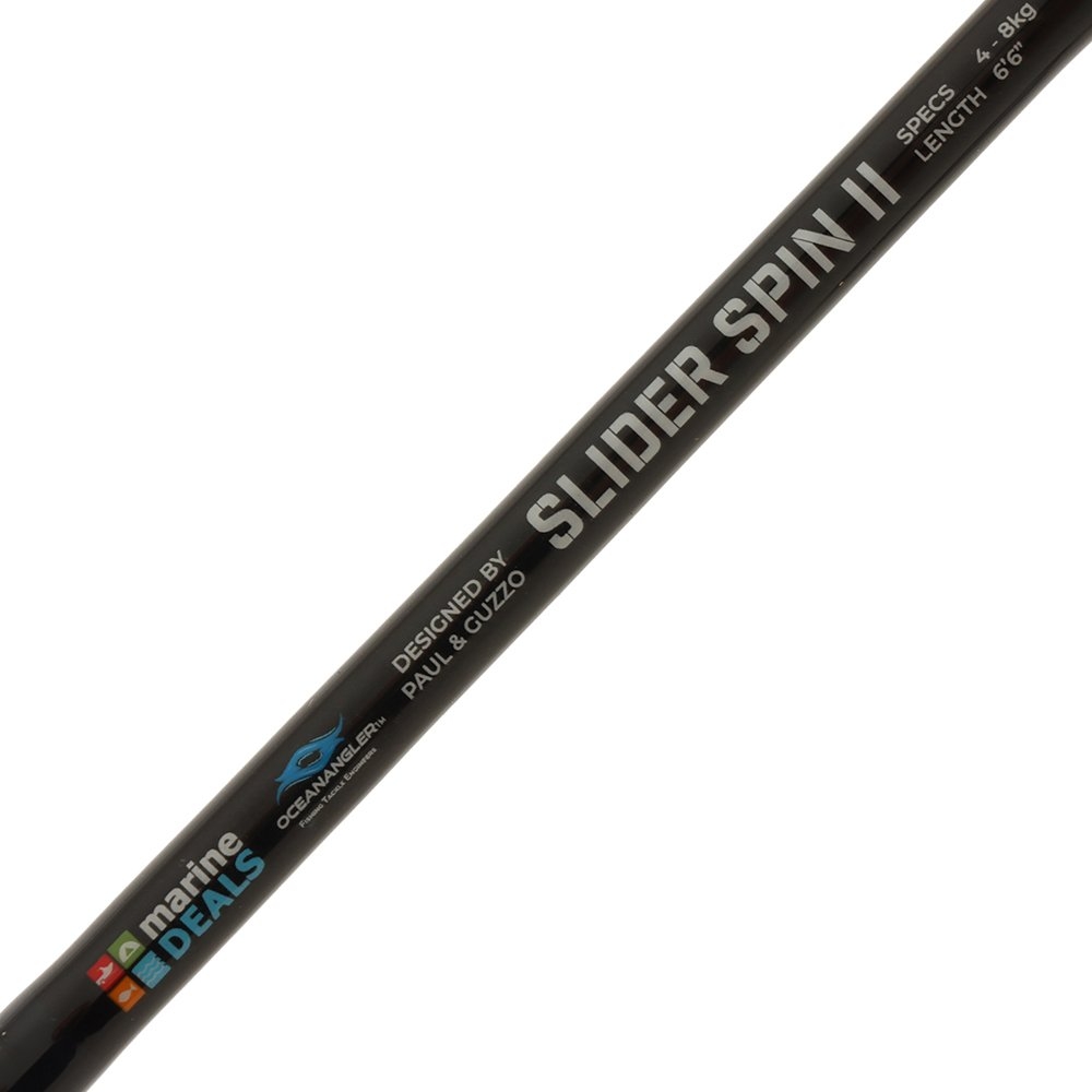 Ocean Angler x Marine Deals Slider Spin II Slow Jig Rod 6ft 6in 4-8kg 2pc