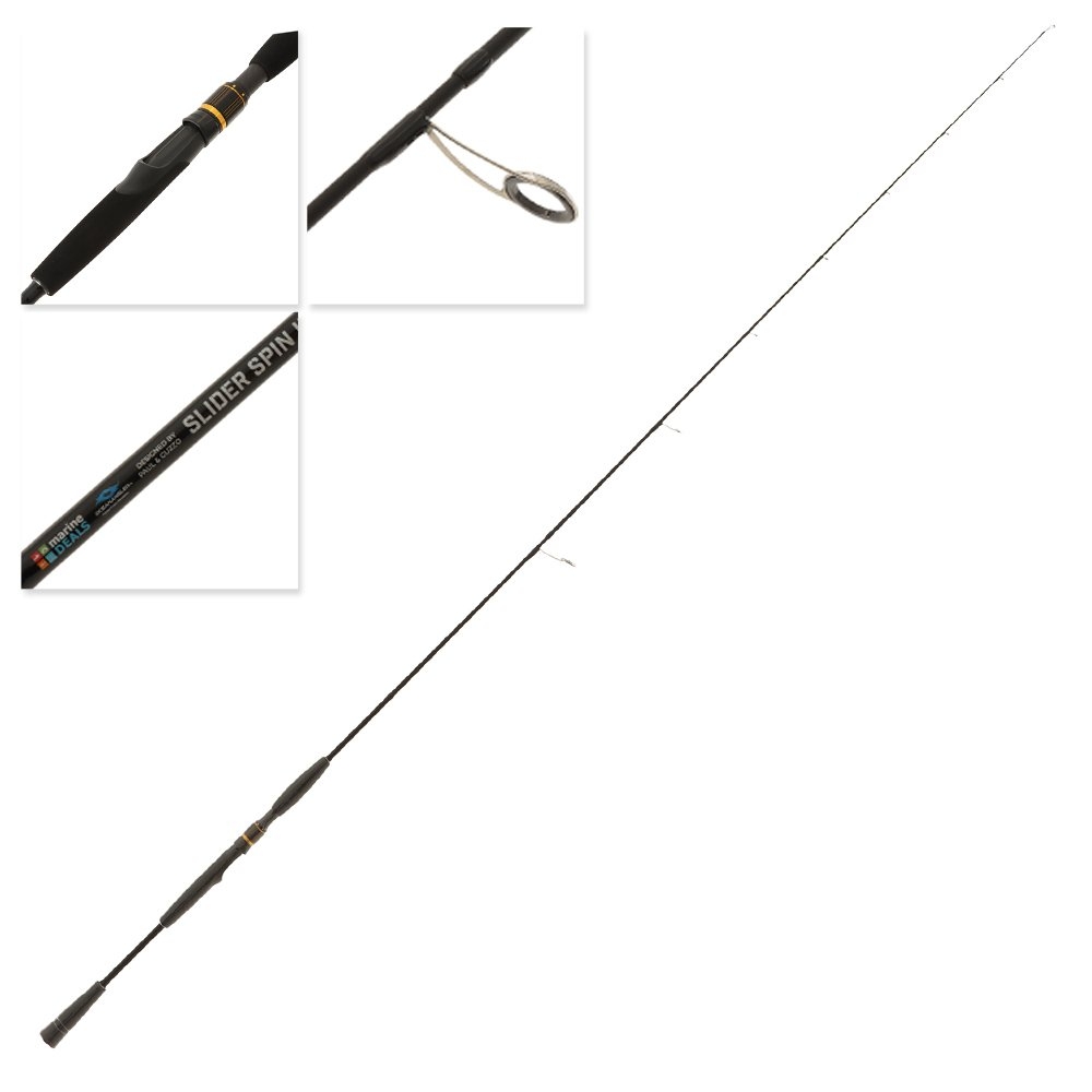 Ocean Angler x Marine Deals Slider Spin II Slow Jig Rod 6ft 6in 4-8kg 2pc
