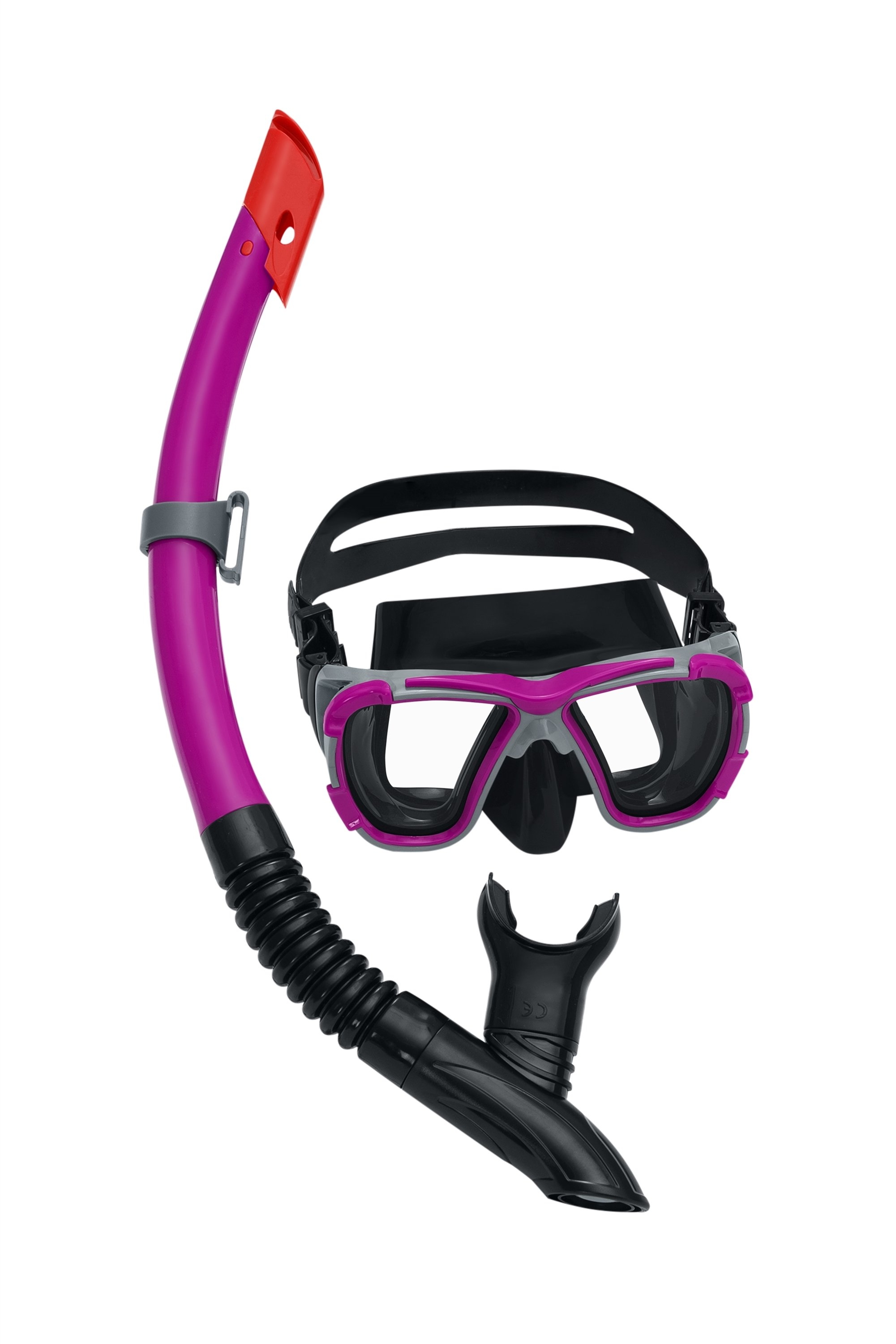 Bestway Inspira Pro Mask and Snorkel Set Pink/Black