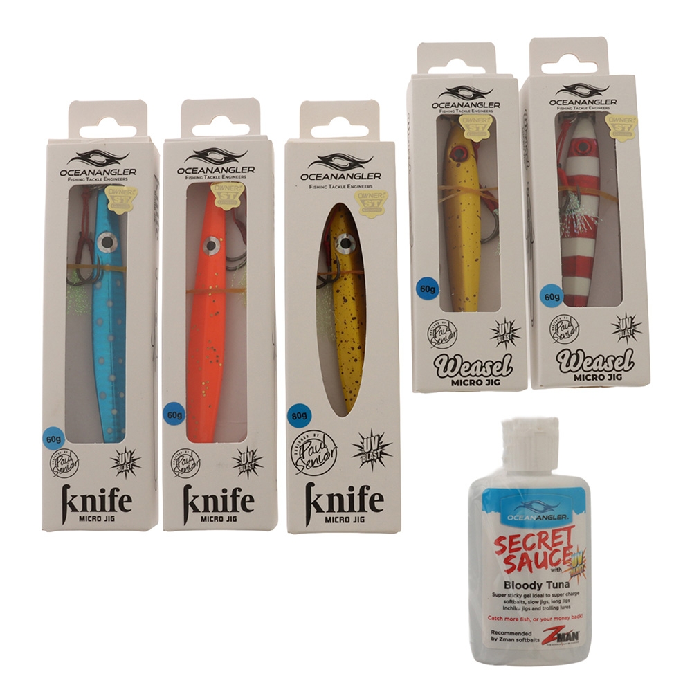 Ocean Angler Snapper Jigging Pro Elite Gift Pack