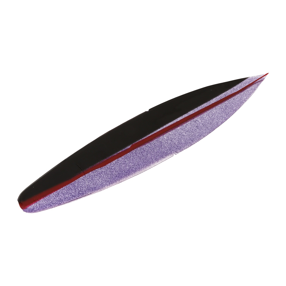 Bonze Flap Dredge Teaser Replacement Flat Skirt Black/Purple Qty 6