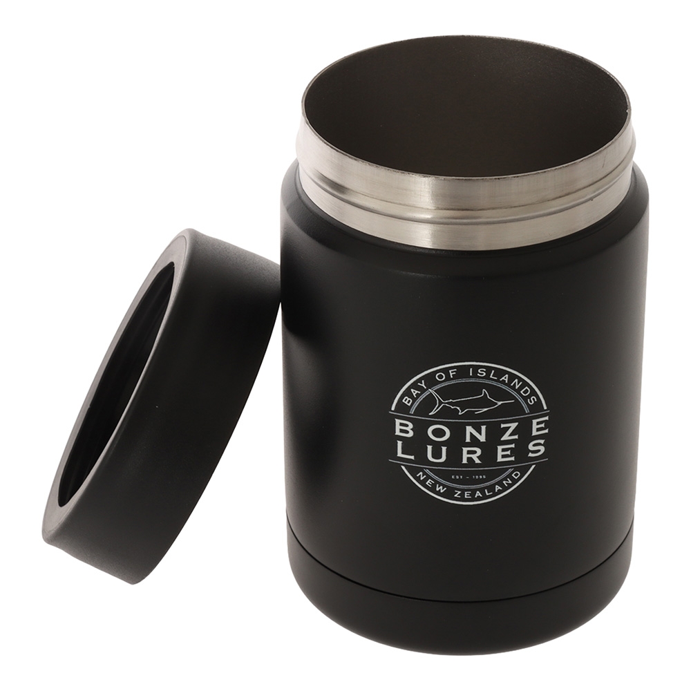 Bonze Insulated Coozie / Stubby Holder Black