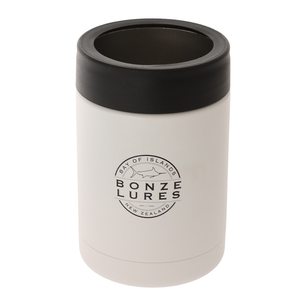 Bonze Insulated Coozie / Stubby Holder White