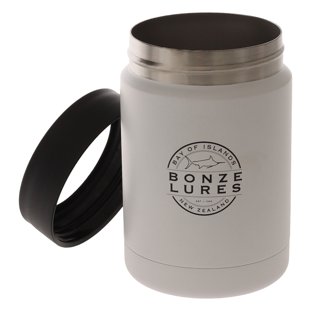 Bonze Insulated Coozie / Stubby Holder White