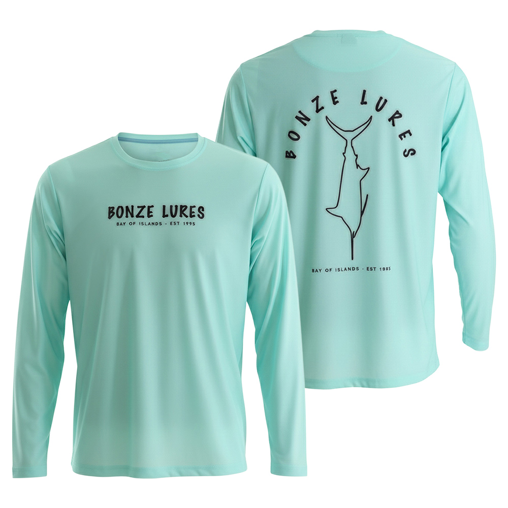 Bonze Marlin UPF50+ Mens Long Sleeve Shirt