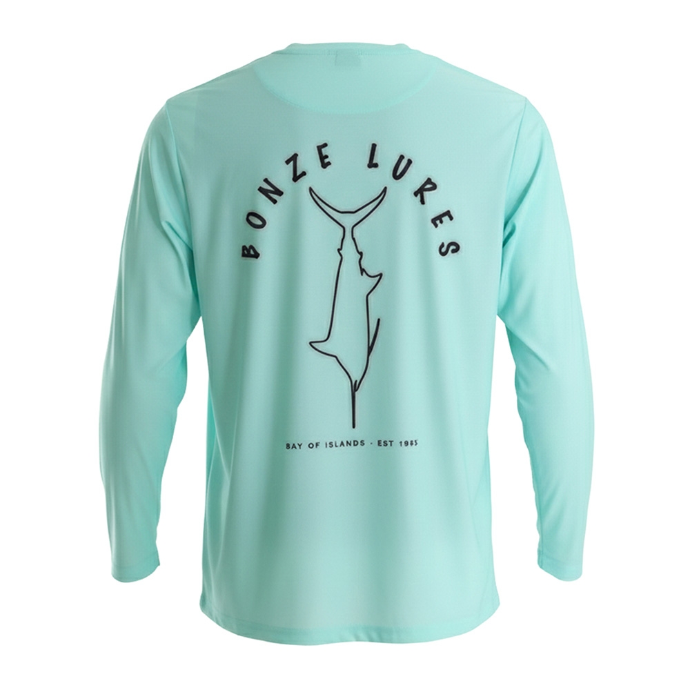 Bonze Marlin UPF50+ Mens Long Sleeve Shirt