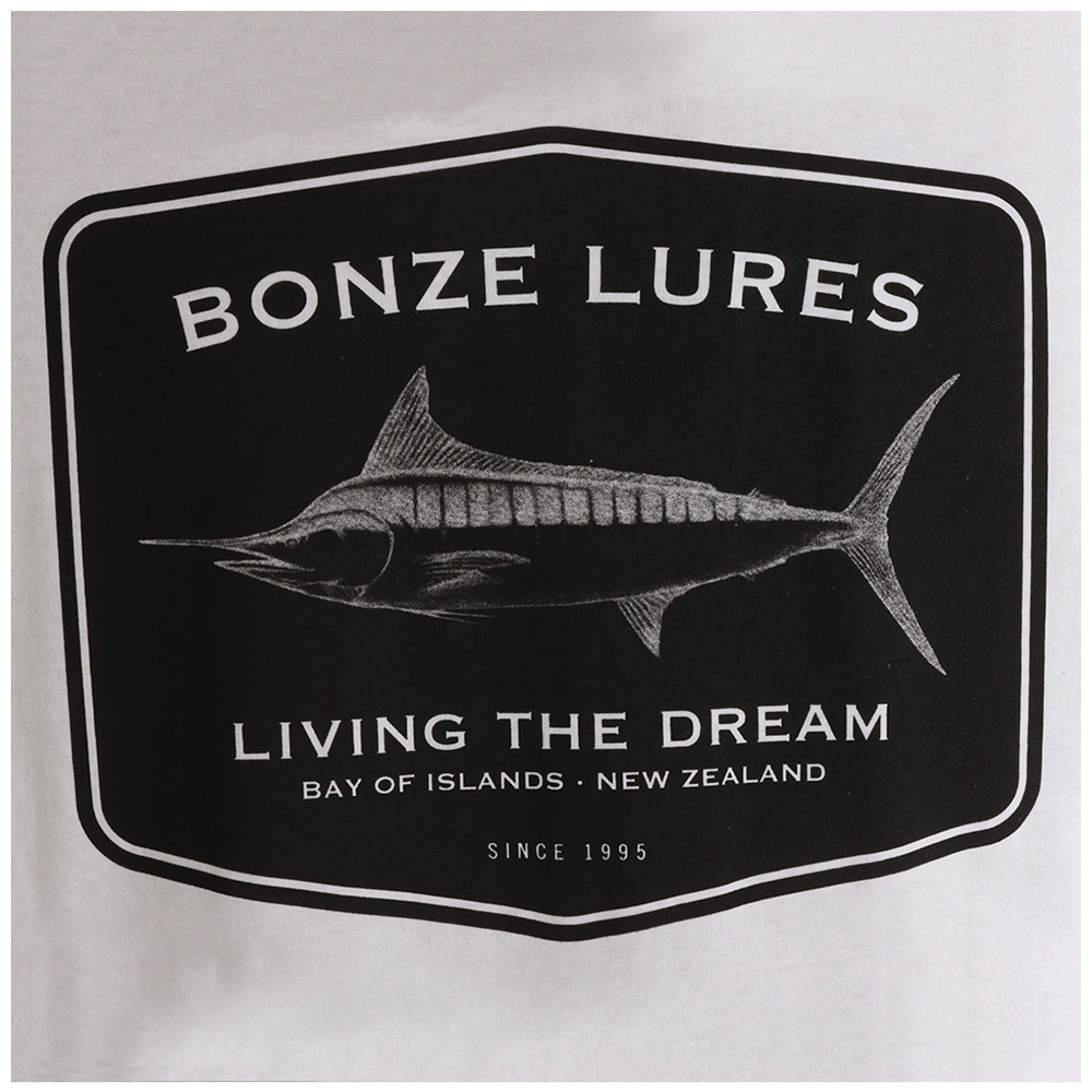 Bonze 2026 Living The Dream Mens T-Shirt White