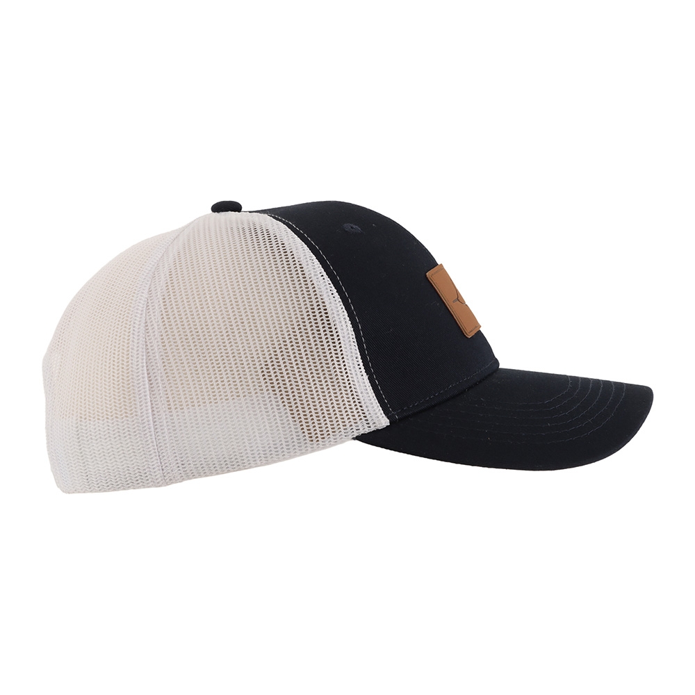 Bonze Marlin Patch Trucker Cap Navy Blue