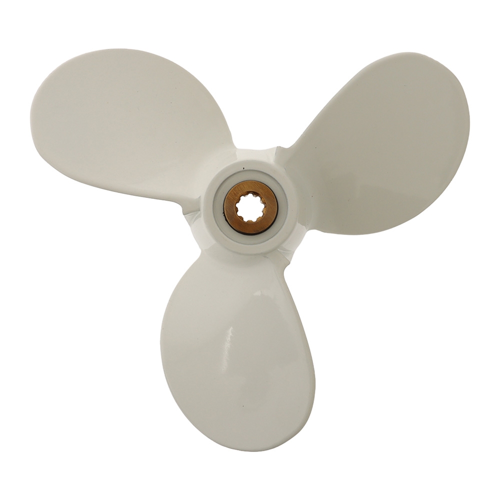 Aluminium 3-Blade Propeller for Yamaha Outboard 4-6HP 7 1/2in Dia x 8in Pitch 