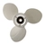 Aluminium 3-Blade Propeller for Yamaha Outboard 9.9-20HP 9 1/4in Dia x 10in Pitch