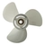 Captain Marine Aluminium 3-Blade Propeller for Yamaha Outboard 50-130HP 13 1/4in Dia x 17in Pitch