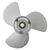Captain Marine Aluminium 3-Blade Propeller for Yamaha Outboard 50-130HP 13 5/8in Dia x 13in Pitch