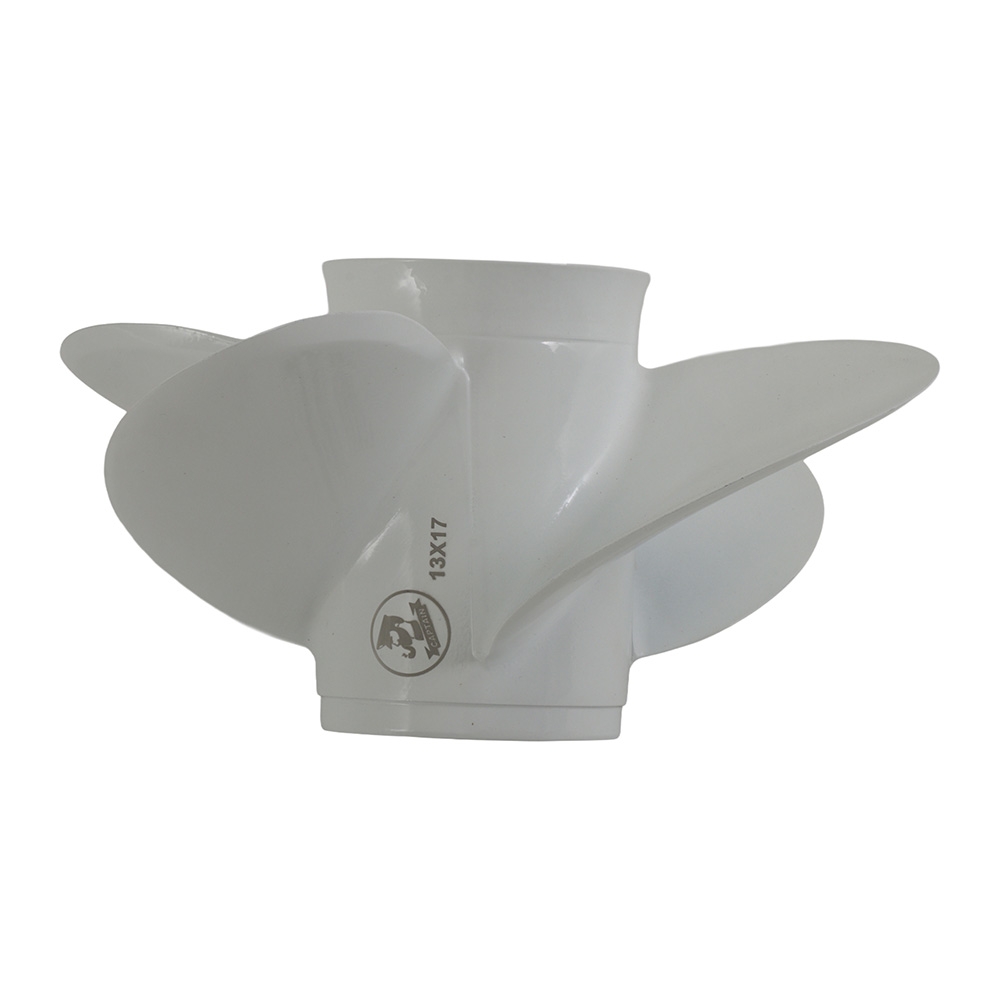 Aluminium 4-Blade Propeller for Yamaha Outboard 50-130HP 13in Dia x 17in Pitch 