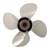 Stainless Steel 4-Blade Propeller for Yamaha Outboard 50-130HP 13in Dia x 19in Pitch