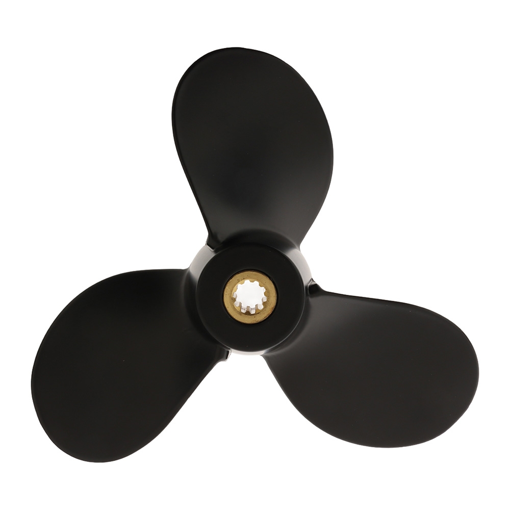 Alloy 3-Blade Propeller for Suzuki Outboard 4-6HP 7 1/2in Dia x 7 Pitch