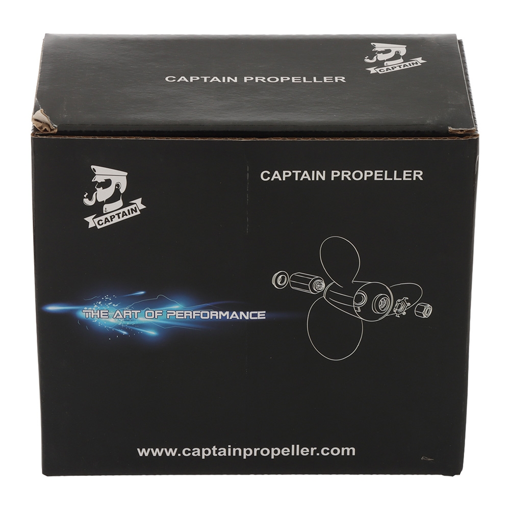 Alloy 3-Blade Propeller for Suzuki Outboard 4-6HP 7 1/2in Dia x 6 Pitch