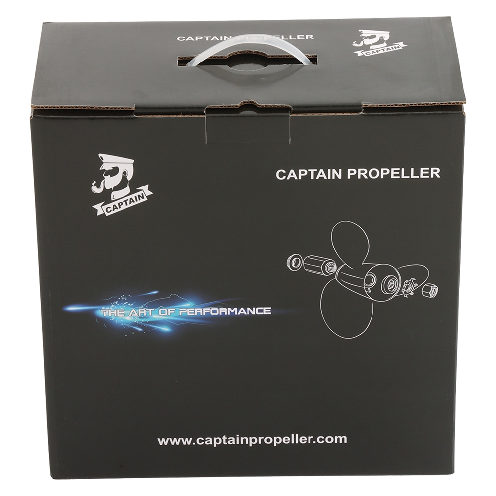 Alloy 3-Blade Propeller for Suzuki Outboard 60-140HP 13 7/8in Dia x 14 Pitch