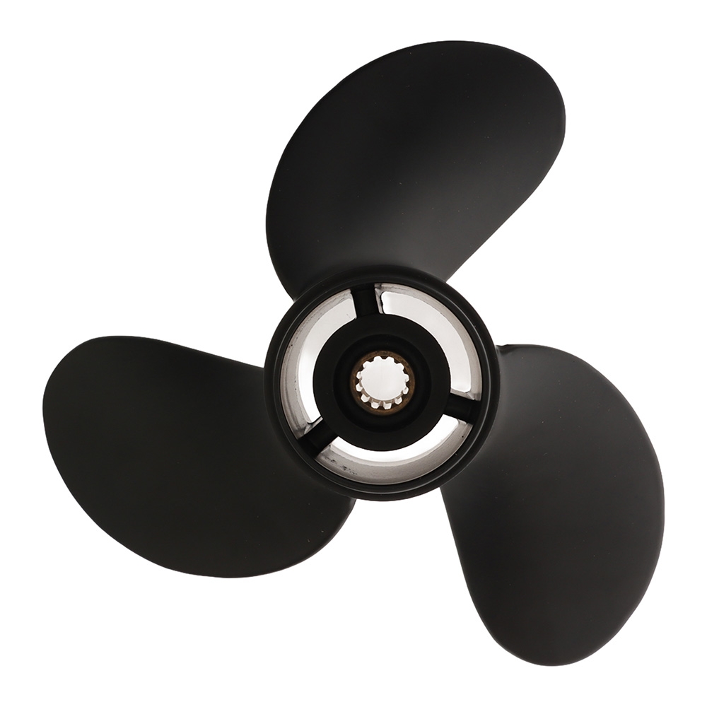 Aluminium Alloy 3-Blade Propeller For Mercury 8-9.8HP Outboard 8.9 x 7.5in