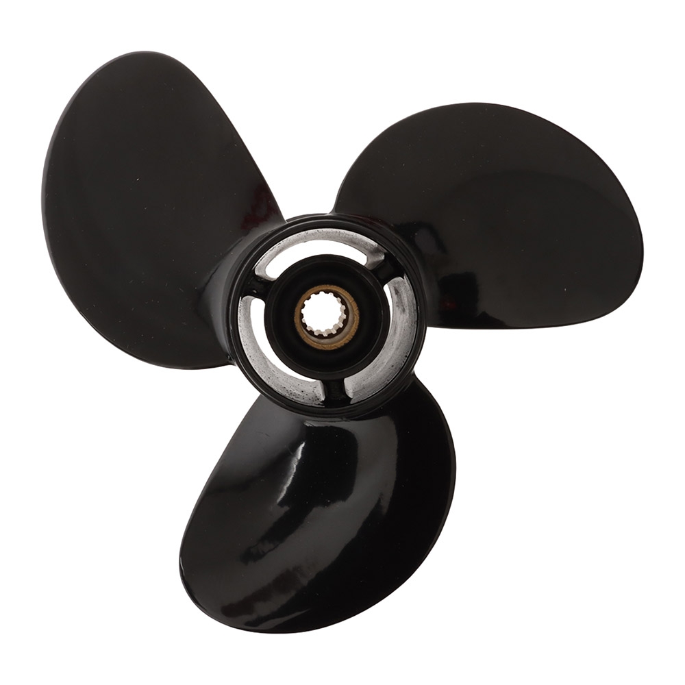 Aluminium Alloy 3-Blade Propeller for Mariner/Mercury 9.9-20HP Outboard 9.25 x 7in