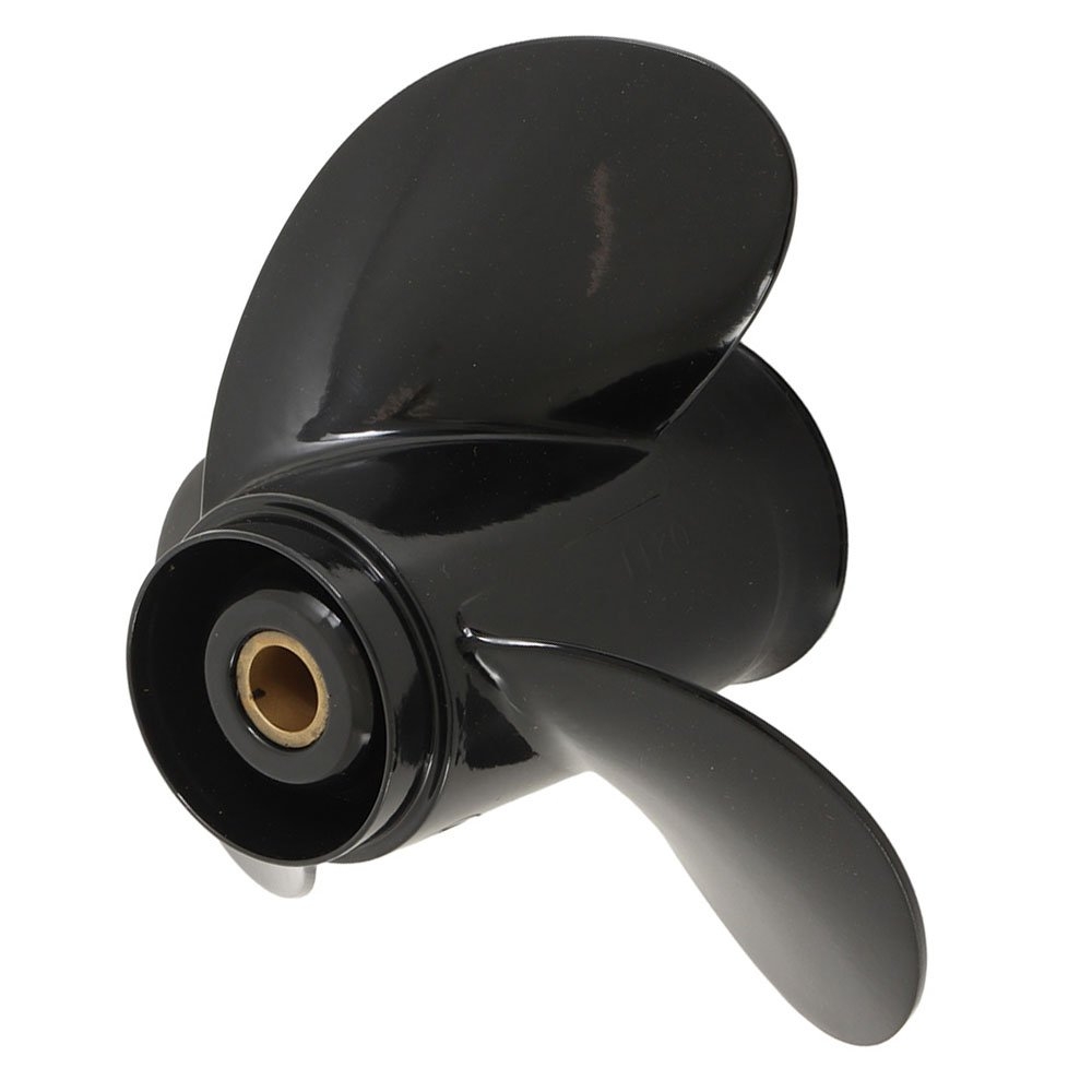 Captain Marine Aluminium Alloy 3-Blade Propeller for Mercury 9.9-25HP Outboard 10.375 x 11in